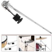1Pack Cymbal Arm Clamp Metal Silver for Drum Kit Accessories Angle Adjustment