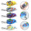 Mini Frog Soft Bait 35 mm Leurre de pêche bionique double 3