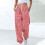 Women's Printed Drawstring Jogger Pants Color Blocked 1