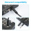 Καλώδιο επέκτασης TRS αρσενικό σε θηλυκό 1/4 ίντσας για ακουστικά 2