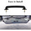 Front Windshield Hold Down Bracket Strap for Jeep Wrangler 6