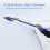 Snow Brush and Ice Scraper 44 inch Extendable Foam Grip Pink 8