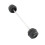 Front Axle Crash Protector Wheel Fork Slider, Directly Replace, Motorcycle Accessories, Easy to Install for 368D 368G 368E Silver 3