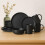 Stoneware Dinnerware Set Matte Glaze 12 pcs for 4 2