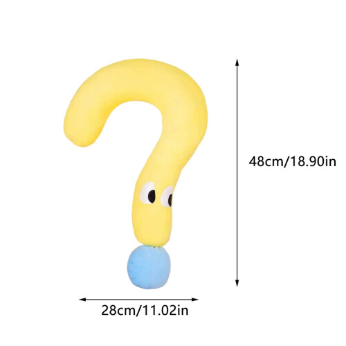 Question Mark Plush Pet Pillow Soft Cat Cushion 2