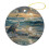 Blue Heron Watercolor Christmas Ornament Set 3