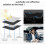 Compatible with Toyota Highlander 2014–2019, 4-Layer Foldable Windshield Sun Shade, UV-Blocking, Custom-Fit Car Accessory 4