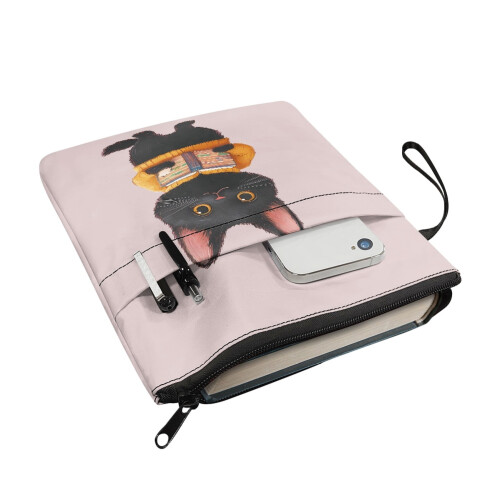 Classic Book Cover Sleeve Waterproof Polyester 8.66 x 11.42 2