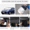 4-Layer Retractable Windshield Sun Shade for Toyota Camry 2012–2017 – UV-Blocking, Custom Fit, Compatible with Camry 6