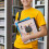 Classic Book Cover Sleeve Waterproof Polyester 8.66 x 11.42 6