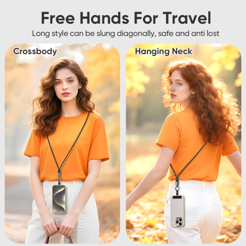 Lanyard – Cell Phone Strap with 240W USB C Charging & Data Cable 1