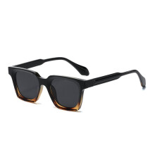Óculos de Sol Polarizados com Armação Quadrada Grande para Homens e Mulheres, Marca de Luxo, Designer, Estilo Retrô, Antirreflexo, Proteção