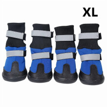 Stivali da neve impermeabili e riflettenti per cani, adatti a tutte le stagioni – Scarpe da neve per cani di piccola, media e grande taglia, con