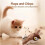 Brinquedo para Gatos Flappy Chase – Pássaro que canta e bate as asas, compatível com o Flappy Chase. 2