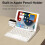 Θήκη πληκτρολογίου συμβατή με iPad 9th Gen 10.2", 8th/7th/Air3, Smart TouchPad, Αποσπώμενη, Θήκη 4