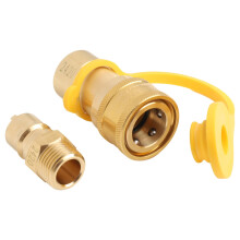 Brass Quick Connection Adapter 1/2 Inch