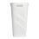 Cesto de ropa rectangular de plástico de 61 cm con tapa abatible, blanco, para adultos 5