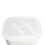 Cesto de ropa rectangular de plástico de 61 cm con tapa abatible, blanco, para adultos 8