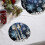 A 10 Pack Christmas Dinner Plates Black Snowflake Design Party Tableware 2