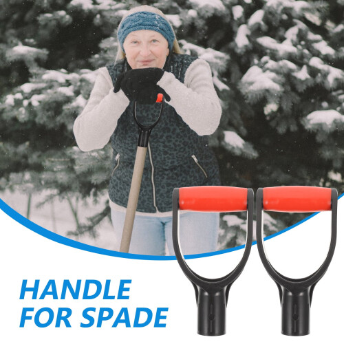 unbranded 2 Pcs Shovel Handle Installation Replacement D-grip 2