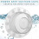 PVC Bath Overflow Drain Cover Bathroom 1 Pack 8