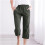 SYMOID Capris για γυναίκες Plus Size, καλοκαιρινά γυναικεία παντελόνια, βαμβακερά λινά 3