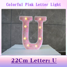 Customizable LED Marquee Letter Lights - Battery-Operated Color Changing Neon Signs for Bedroom Wall Decor & Proposal Party Backdrops