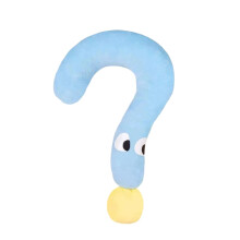 Question Mark Shaped Plush Pet Pillow Large Soft Cushion for Cats Toy Pet Supplies Accessories