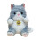 Yellow Deer Plush Toy 6.4 Inch 7