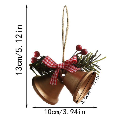 Pendentif décoratif cloche de Noël (1 pièce) 2