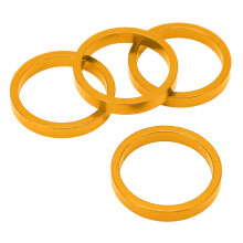 Bicycle Headset Spacer, Aluminum Alloy Long Lasting Light Weight High Strength Bike Front Fork Gasket For Road Bike 28.6mm Tube