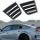 2 pièces de cache-perceuses de custode arrière pour Dodge Charger Enforcer GT R/T Berline 2
