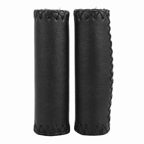 Bicycle Handle Grips Ergonomic Artificial Leather 2 pcs