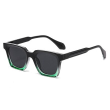 Óculos de Sol Polarizados com Armação Quadrada Grande para Homens e Mulheres, Marca de Luxo, Designer, Estilo Retrô, Antirreflexo, Proteção