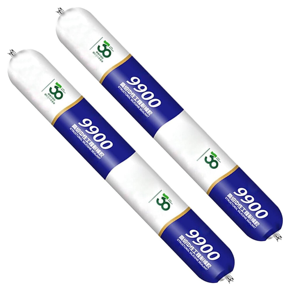9900 Sealant Waterproof, Outdoor Silicon Sealant For Roof/Wall Cracks, Tear/Stretch Resistant, Heat-Resistant Black, 2Pcs Â Compatible With Xxx 9482828660290