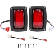 DS LED Rear Taillights for Golf Cart 1982-Up Set of 2