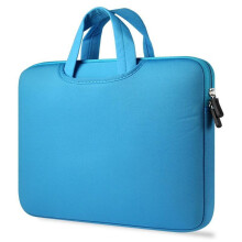 15" Water-Resistant Suede Computer Bag Compatible with iPad, MacBook, Samsung Chromebook, HP, Acer, Lenovo – Green