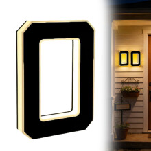 Virenlux Solar House Numbers LED 9 inch Waterproof