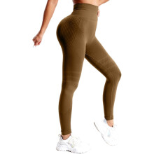 3D metabolism-boosting leggings, lifts and shapes the buttocks, skin-friendly and breathable, and resistant to rolling up.