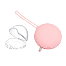 BPA-Free Pacifier Holder Case, Silicone Pacifier Cover Pouch for Diaper Bag/Stroller – Easy Clean, Travel & Outdoor Use