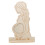 Raindrops Wooden Photo Frame for Baby Keepsake Light Yellow 5