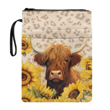 Washable Polyester Fabric Protector Wrap Bag Handle Home Study & Portable Organization for Mother 11.4 Inch X 8.66 Inch