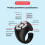 Fingertip Wireless Bluetooth Remote Control 2025 New Hands-Free Scroller Page Turner Clicker Scrolling Ring 6