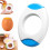 Egg Shell Opener for Hard-Boiled Eggs – Quick Top Cutter & Peeler, Kitchen Tool 7