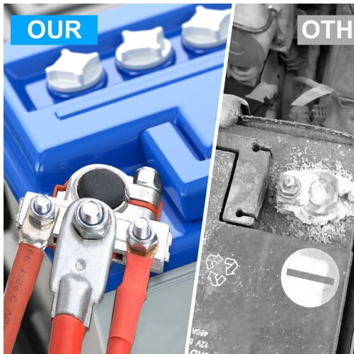 M8 Battery Terminal Clamp Multi Purpose 3-Connection 1