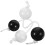 Shaking Balls Rhythm Shaker Percussion Instrument 2 Pcs 7