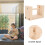 Macrame Cord Wool Spool Weaving Tool Creative Appearance Holder 7