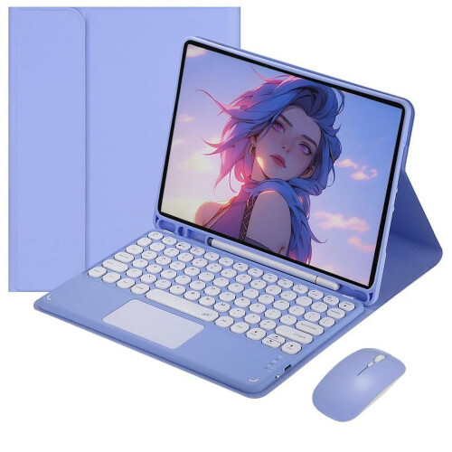 Λεπτή θήκη Smart Keyboard συμβατή με iPad Pro 11" (1ης–4ης γενιάς), αποσπώμενο πληκτρολόγιο