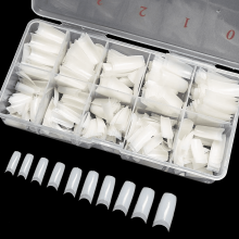 Coolmade acrylic nail tips natural color 500 pcs