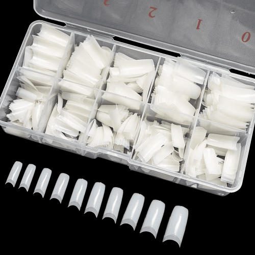 Coolmade acrylic nail tips natural color 500 pcs
